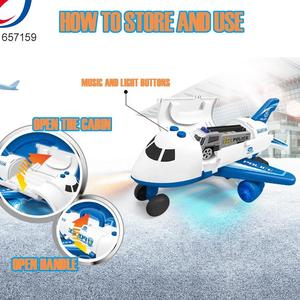 Đồ Chơi Điện Tử Máy Bay Biến Dạng Lưu Trữ Cảnh Sát Máy Bay Phun Pin Hoạt Động Đồ Chơi Máy Bay Cho Trẻ Em - Product Image 3