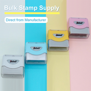 Timbro in Plastica per Ufficio 44x14mm Fotosensibile con Inchiostro in Gomma 82g per Asilo Nido e Etichettatura Vestiti Bambini - Product Image 2