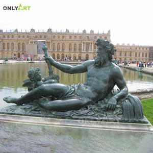 Grande sculpture en bronze de dieu poseidon de <span class=keywords><strong>mythologie</strong></span> <span class=keywords><strong>grecque</strong></span> sur mesure pour paysage de parc <span class=keywords><strong>et</strong></span> de jardin extérieur - Product Image 6