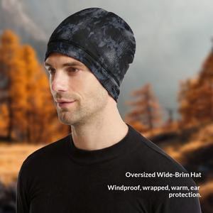 Casquette de cyclisme, chapeau de sport pour moto, <span class=keywords><strong>bonnet</strong></span> coupe-vent <span class=keywords><strong>chaud</strong></span> imprimé, casquette de course unisexe, cagoule - Product Image 5