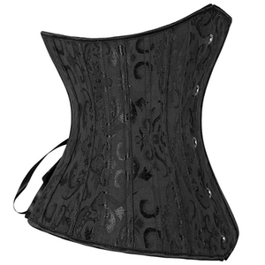 Corset amincissant pour femme, gaine de taille sexy, corsets et bustiers sous-poitrine, satin, armatures en acier, corset de maintien de la taille - Product Image 2
