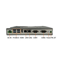Mini PC Industrial sin Ventilador EVUC I5/I7 6ª/7ª Gen, Voltaje Amplio 9-36V, LAN 2.5G, 6 Puertos COM, Caja Delgada de 32mm, Computación Edge, En Stock