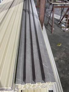 Giảm giá <span class=keywords><strong>2025</strong></span> màu sắc mới cao bóng kim loại thiết kế WPC Tường Nội Thất Bảng điều khiển cho phòng ăn khách sạn biệt thự - Product Image 4