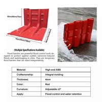 Barrera de Plástico Contra Inundaciones, Sistema Defensivo de Alto Rendimiento, Robusto y con Integridad Estructural, Control de Agua Urbano Confiable