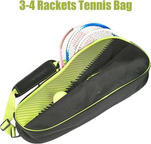 Échantillon gratuit, vente en gros, logo personnalisé, sac de sport en nylon, grande capacité, sac de tennis, sac de pickleball, sac de badminton, sac de padel - Product Image 4
