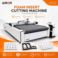Cortadora CNC de espuma con cuchilla oscilante para la producción de insertos de embalaje personalizados