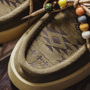 حذاء رجالي من Maden، حذاء قارب للرجال، طراز كلاسيكي لملابس العمل بنعل سميك من جلد الشمواه، حذاء كاجوال منخفض بتصميم قديم للمكتب، شتوي، جاهز للشحن، رائج لعام 2025 - Product Image 2