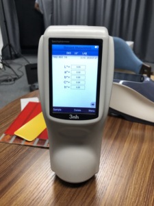 NS 800 3nh spectromètre de couleur de BYK 6801 vérifier valeur delta E et jaunissement et blancheur - Product Image 2