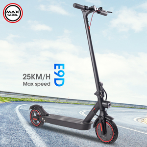 Moteur sans balais Affichage LED 3 vitesses Roue à vide de 8,5 pouces Trottinette électrique pliable pour adultes <span class=keywords><strong>E9D</strong></span> - Product Image 1