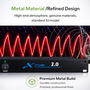 Soppressore di Feedback Digitale Professionale a 6 Canali, Processore Anti-Feedback per Microfoni, Eliminatore di Feedback Audio per Conferenze e Palcoscenici - Product Image 2
