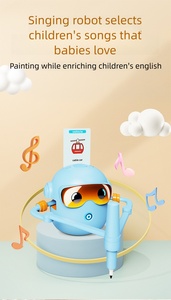 Robot <span class=keywords><strong>de</strong></span> Peinture Automatique OEM, Jouet Éducatif pour Enfants <span class=keywords><strong>de</strong></span> 3 à 6 Ans, Machine à Dessiner Intelligente avec Batterie au Lithium, Logo Personnalisé - Product Image 6