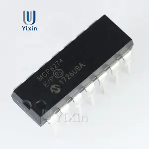 MCP6274-E/P Ic Chip New And Original Integrated Circuits Electronic Components Other Ics Microcontrollers Processors