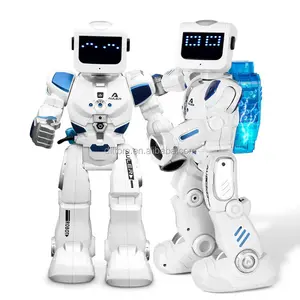 หุ่นยนต์อัจฉริยะ Rc คนต่างด้าวน้ำขับเคลื่อนการทำงานเสียงหุ่นยนต์ที่มีเพลงและไฟ