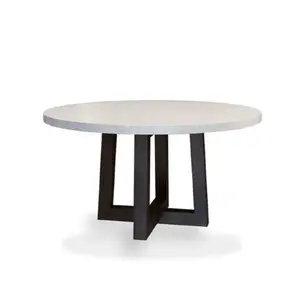 Высокое качество стекловолокно армированный бетонный стол GRC круглый стол журнальный столик
