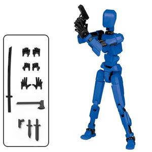 Modèle de robot entièrement articulé imprimé en 3D personnalisé, compatible avec l'animation en stop-motion, figurines d'action, cadeaux originaux - Product Image 2
