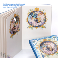 Carnet de poche créatif 3D ajouré, motif Constellation des Gémeaux, style Vintage, Art Angélique, Journal décoratif du Zodiaque pour souvenir