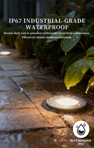 Berserk Overseasdesign INGROUND-105 Outdoor <b>Led</b> Buried <b>Light</b> Tempered Glass 600Lm 4000K Pool Patio Street Low MOQ Design - Product Image 6