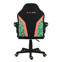 Chaise de jeu pour enfants de haute qualité, en cuir PU, pivotante, design moderne, réglage de la hauteur à 3 niveaux avec vérin à gaz