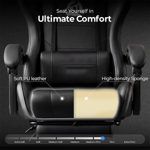Nouvelle Chaise de Gaming OEM Économique Style Racing Personnalisable avec Accoudoirs Articulés pour Chambre d'Adolescent et Bureau - Product Image 5