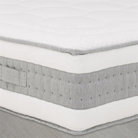 Matelas en Mousse 10 et 12 Pouces Grand Format King Queen Meubles de Chambre Lit à Ressorts Ensachés Bonnell Matelas Moelleux Bon Soutien Confort