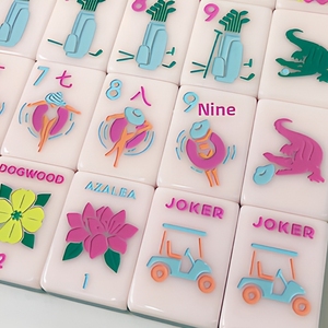 Juego <span class=keywords><strong>de</strong></span> Mahjong <span class=keywords><strong>de</strong></span> Cristal Acrílico Moderno y <span class=keywords><strong>de</strong></span> Lujo HYLL, 160 Piezas, Plegable, Resistente al Agua, Duradero, Ecológico, Portátil, para <span class=keywords><strong>4</strong></span> Jugadores - Product Image 6