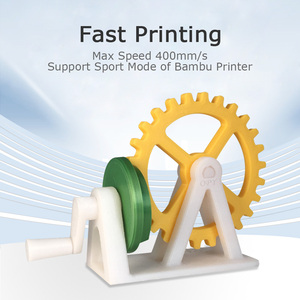 Lot de 5kg 3mm 1kg Petg Filament imprimante 3d étanches à la chaleur, orange et violet brillant, OEM - Product Image 2