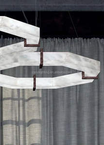 <span class=keywords><strong>Lampadari</strong></span> in alabastro personalizzati in fabbrica moderni di lusso per <span class=keywords><strong>camera</strong></span> <span class=keywords><strong>da</strong></span> <span class=keywords><strong>letto</strong></span> soggiorno decorazione del soffitto illuminazione in ottone <span class=keywords><strong>lampadari</strong></span> - Product Image 5