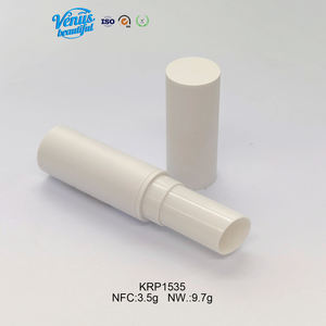 Tubos <span class=keywords><strong>de</strong></span> Plástico Vacíos con Tapa <span class=keywords><strong>de</strong></span> Rosca para Cosméticos, 3g-4g/ml, 5ml, para Lápiz Labial y Bálsamo Labial, 50 Unidades/Lote, Marca Venus Serigrafiada para Ojos - Product Image 6