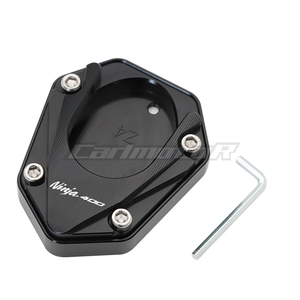 Accesorios de motocicleta pata de cabra Uitbreiding soporte lateral almohadilla de placa de extensión para <span class=keywords><strong>KAWASAKI</strong></span> Ninja400 <span class=keywords><strong>Z400</strong></span> - Product Image 3