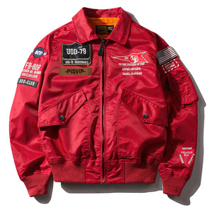 Giacca da uomo giacca a vento giacca da 45P con patchata invernale spessa all'ingrosso - Product Image 3