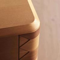 Commode murale de rangement RH en bois de palissandre massif à 5 tiroirs, style américain minimaliste de luxe, panneau en contreplaqué, pour entrée