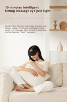 Mascarilla de Ojos Inteligente Ykang YK-2211 con Funciones de Calor, Vibración y Compresa Fría, Batería de 600 mAh, Ultraligera, USB Tipo-C