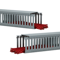 Goulotte de câblage en aluminium PVC WBO, résistante à la chaleur, ignifuge UL94-V0, sans halogène, résistante aux UV, haute résistance