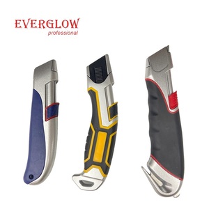 قاطع صندوق ذاتي التراجع سوبر ، سكين بذيل مزدوج الرأس للخطاف 19 قابل للطي أوتوماتيكياً قابل للجر - Product Image 5