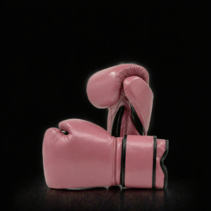 Guantes de Boxeo de Cuero Rosa, Dedos Completos, Unisex, para Niños, para Entrenamiento de Boxeo, Escuela y Club - Product Image 3