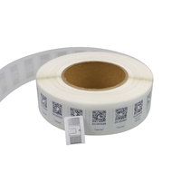 Etiqueta Inteligente RFID de Fábrica, Imprimible, 840-960MHz UHF, Mini Etiqueta de Papel Desechable para Gestión Logística