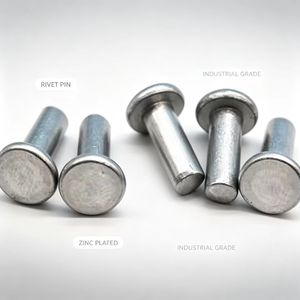 <span class=keywords><strong>Remache</strong></span> Sólido de Acero al Carbono <span class=keywords><strong>DIN</strong></span> <span class=keywords><strong>660</strong></span> con Cabeza Plana, <span class=keywords><strong>Remache</strong></span> de Acero con Cabeza Redonda CLASE 4, Grado Personalizado, Sujetador OEM - Product Image 2