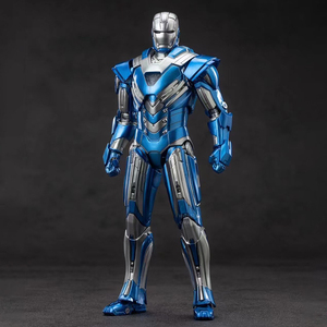 Zd Toys <span class=keywords><strong>Iron</strong></span> <span class=keywords><strong>Man</strong></span> Originale Genuino <span class=keywords><strong>Marvel</strong></span> Edizione 10° Anniversario - <span class=keywords><strong>Iron</strong></span> <span class=keywords><strong>Man</strong></span> Mk30 Non Luminoso 1/10 Action Figure con Articolazioni Mobili - Product Image 3