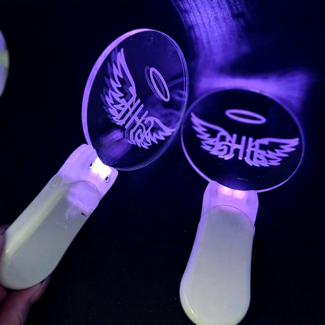 RICHSHINING Custom Acrylic Light Stick for Concert LED Glow Stick Wholesale Bulk for Party Events