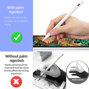 Lápiz Óptico DH de Alta Visibilidad con Carga Rápida, Rechazo de Palma, Inclinación y Pantalla Táctil Activa para <span class=keywords><strong>iPad</strong></span> <span class=keywords><strong>Pro</strong></span>, Air, Mini, <span class=keywords><strong>Dibujo</strong></span> y Escritura - Product Image 5