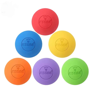 Bestseller Kunden spezifische Farb <span class=keywords><strong>massage</strong></span> für <span class=keywords><strong>Hand</strong></span>-und Fuß wettbewerb Offizielle Standards Gummi-Lacrosse-Ball für Männer Frauen - Product Image 2