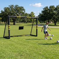 But de football portable en acier pour l'extérieur avec filet pour jardin - Vente en gros
