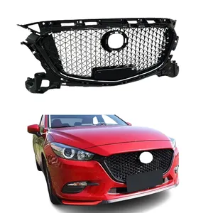 Auto Accessories Car New Grille Assembly mesh net grille For Mazda 3 Axela 2017 2018 2019 grill