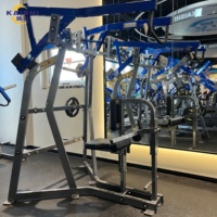 Máquina de Polea Alta Divergente Kaishi para Ejercicios de Espalda Sentado, Equipo Comercial de Entrenamiento de Fuerza para Gimnasio