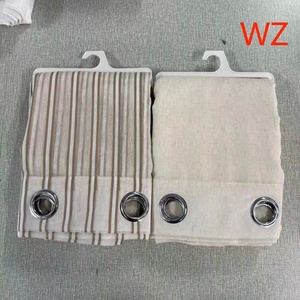 Stock de rideaux de fenêtre transparents de bureau modernes œillets en gros avec accessoires de traitement inclus - Product Image 5