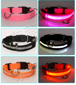 Lichtgevende hondenhalsband, USB oplaadbare hondenhalsband, gaashalsband, <span class=keywords><strong>LED</strong></span> lichtgevende hondenhalsband - Product Image 6