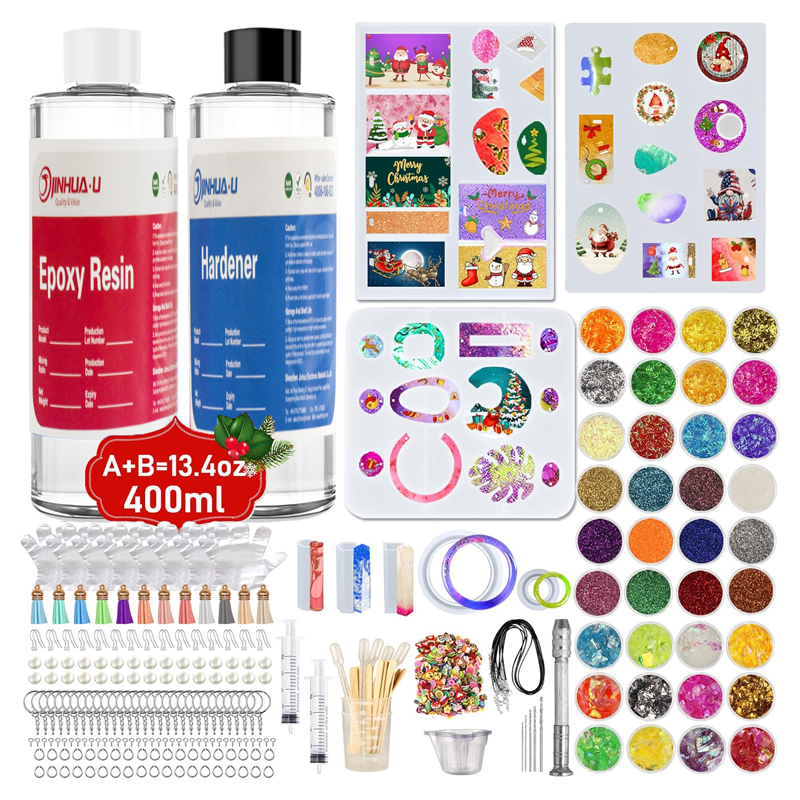 Hars Kits Voor Sieraden Maken Siliconen Mallen Starterkit Bundel Met Epoxyhars Kunst Voor Diy Sieraden Oorbel Beginners