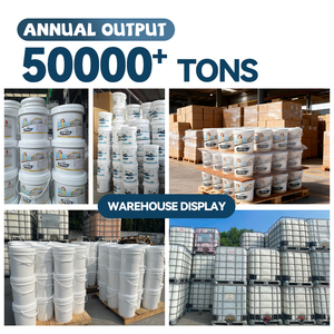 Vernice Epossidica <span class=keywords><strong>Bicomponente</strong></span> Personalizzata a Base d'Acqua, Rivestimento Liquido Multicolore per Ristrutturazione di Cemento Interno ed Esterno - Product Image 6