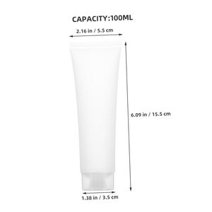 Emballages de tubes en plastique vides, flacons de crème pour les mains nacrés et mats pour les cosmétiques, usines de tubes de crème solaire - Product Image 2