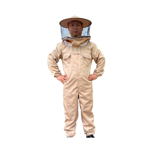 Combinaison de protection apicole une pièce, épaisse, anti-piqûres, pour la collecte du miel et l'inspection des abeilles - Product Image 1